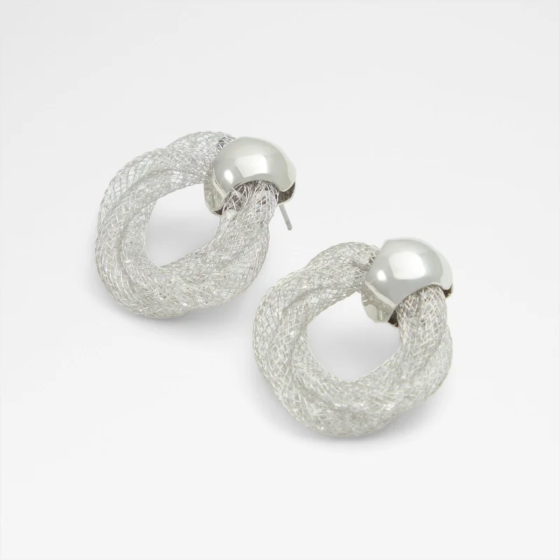 ALDO VARBAKO Silver-Tone Drop Earrings